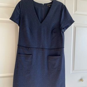 Beautiful blue Banana Republic dress